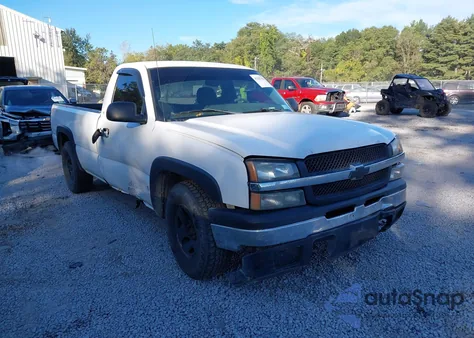 2004 Chevrolet Silverado 1500 Work Truck из США, поврежденный, VIN 1GCEC14X84Z255720